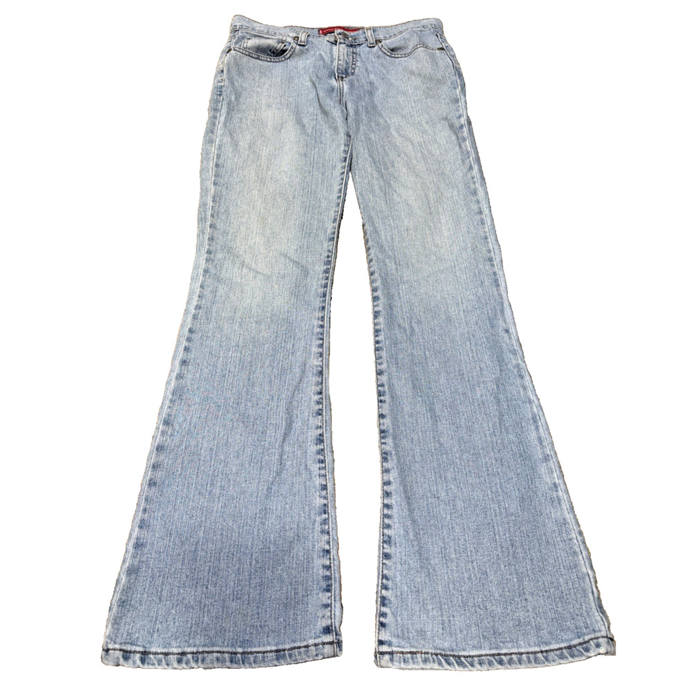 Vintage Y2K Levi's 515 Nouveau Boot Cut Jeans 8M 28x30 Light Wash